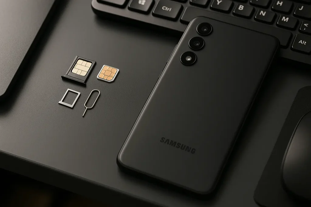 format de carte SIM compatible avec le Samsung Galaxy A15